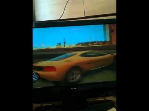 Garry Cain drifting