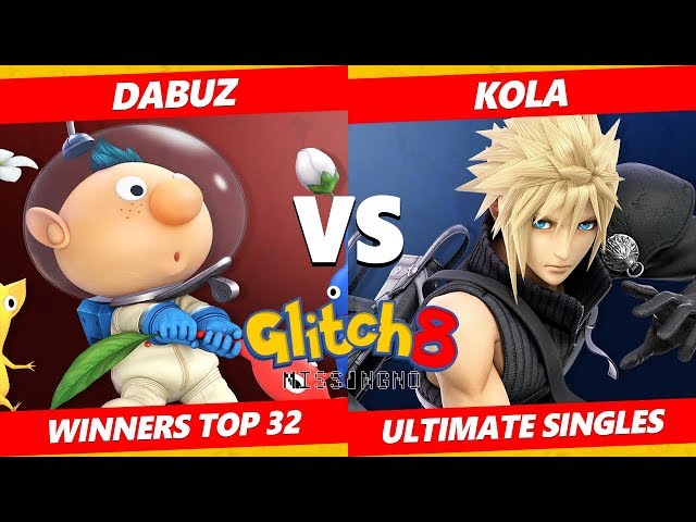 Glitch 8 SSBU - Liquid | Dabuz (Olimar) Vs. Kola (Cloud) Smash Ultimate Tournament Winners Top 32