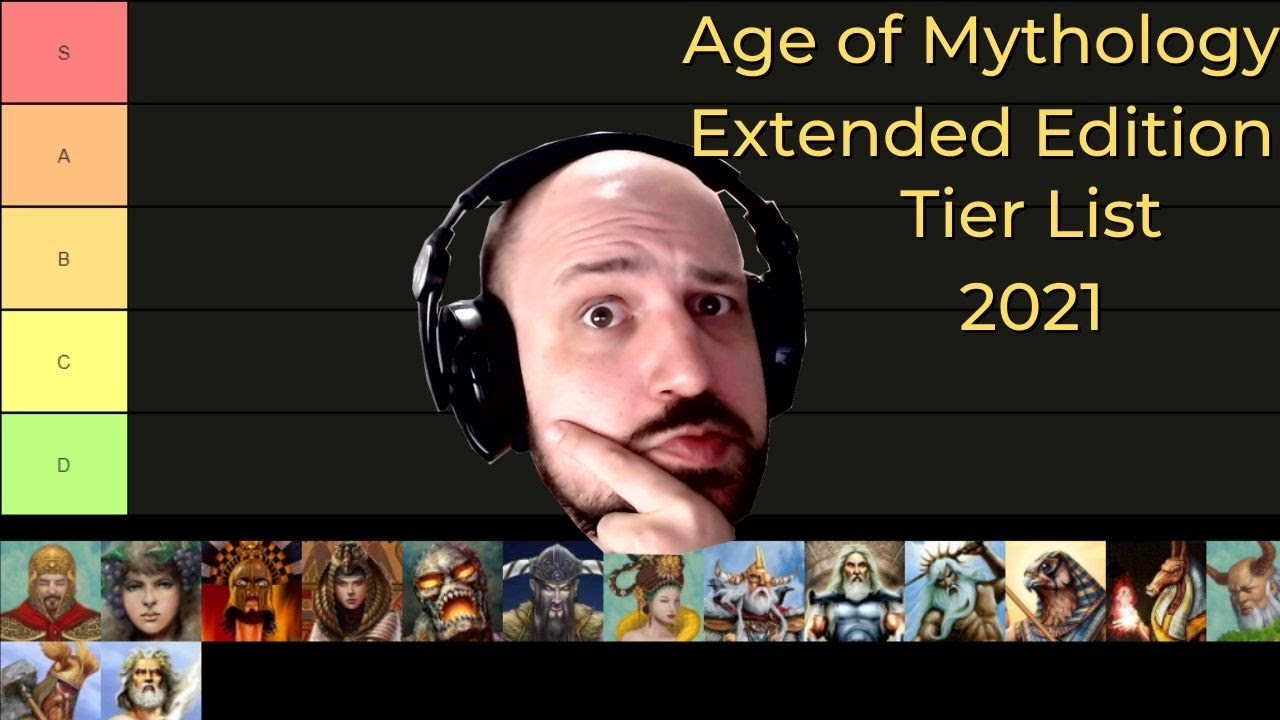 New Age of Mythology Extended Edition In-Depth Tier List 2021