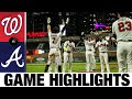 Adam Duvall, Dansby Swanson lead Braves' walk-off win | Nationals-Braves Game Highlights 8/17/20