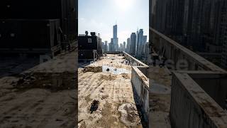 Rooftop Pool Transformation on a Skyscraper