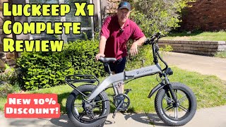 Is The Luckeep X1 Perfect For You? Complete Electric Bike Review!