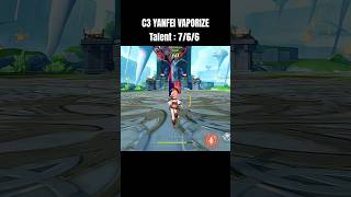C3 Yanfei Vaporize Showcase Genshin Impact