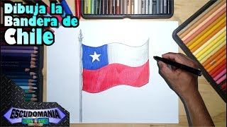 Aprende A Dibujar Y Pintar La Bandera Nacional De Chile
