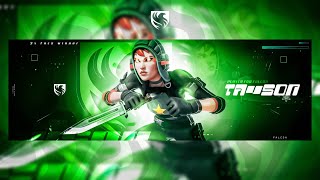 How I Made This Insane Header For Falcon Tayson On Picsart Fortnite Header Speedart