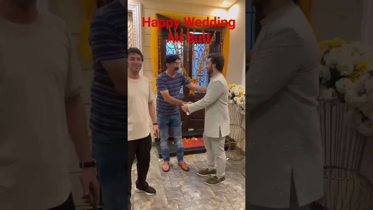 Ali Butt's Wedding 