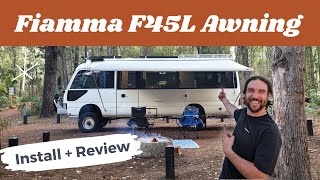 Fiamma F45L Awning Installation and Review: How Does It Go In The West Aussie Wind?