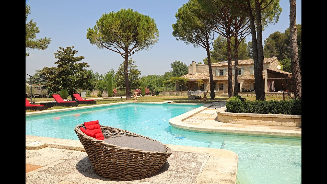 Luxury Villa Bastide Canto Cigalo in Saint Remy Provence YouTube
