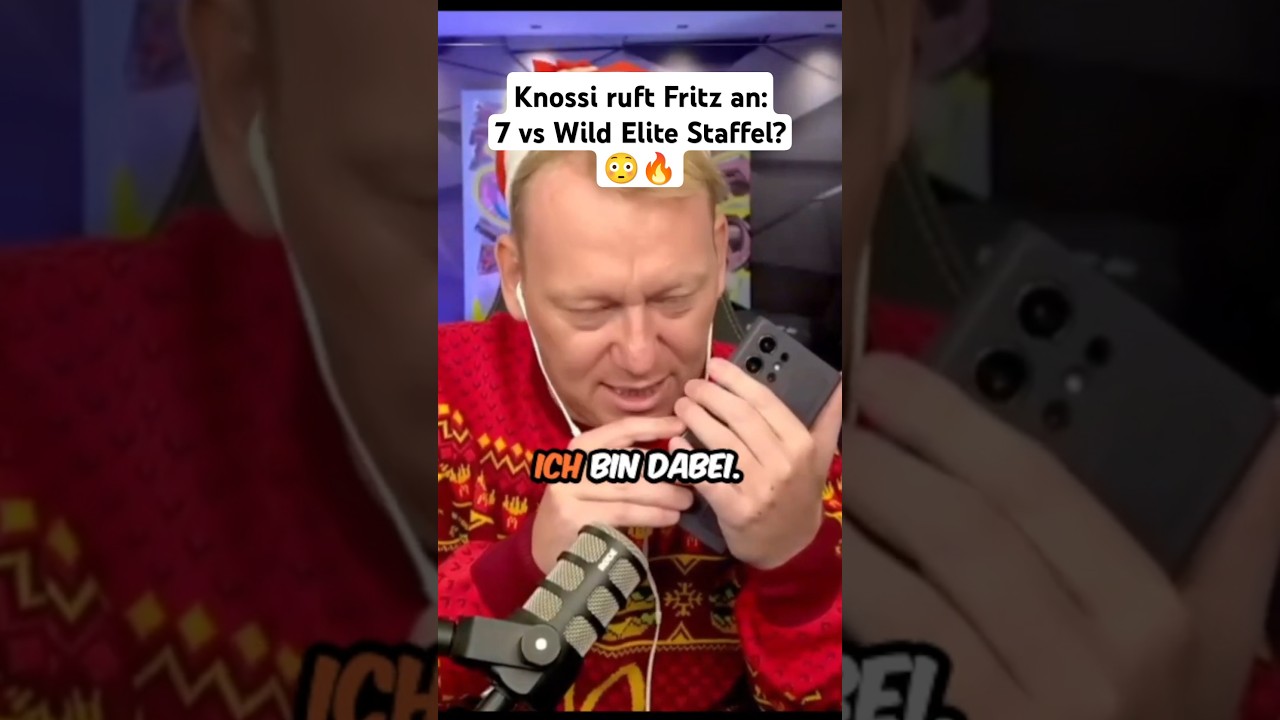 Knossi ruft Fritz an: 7 vs Wild ELITE Staffel?! 🤯🔥