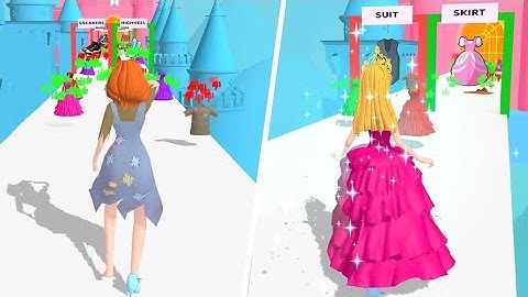 Princess Run 3D in New Levels Mobile Games Trailer Update Gameplay iOS,Android Walkthrough GEYAONCJ