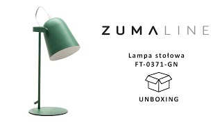Lampa biurkowa FT-0371-GN Zuma Line. Nowoczesny wygląd, przystępna cena, funkcjonalność