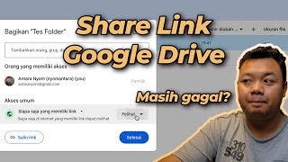 Cara Share Link File atau Folder pada Google Drive