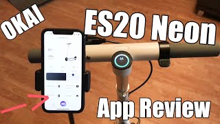Okai Neon ES20 ekfv Version - App Review Neuer E Scooter 2023