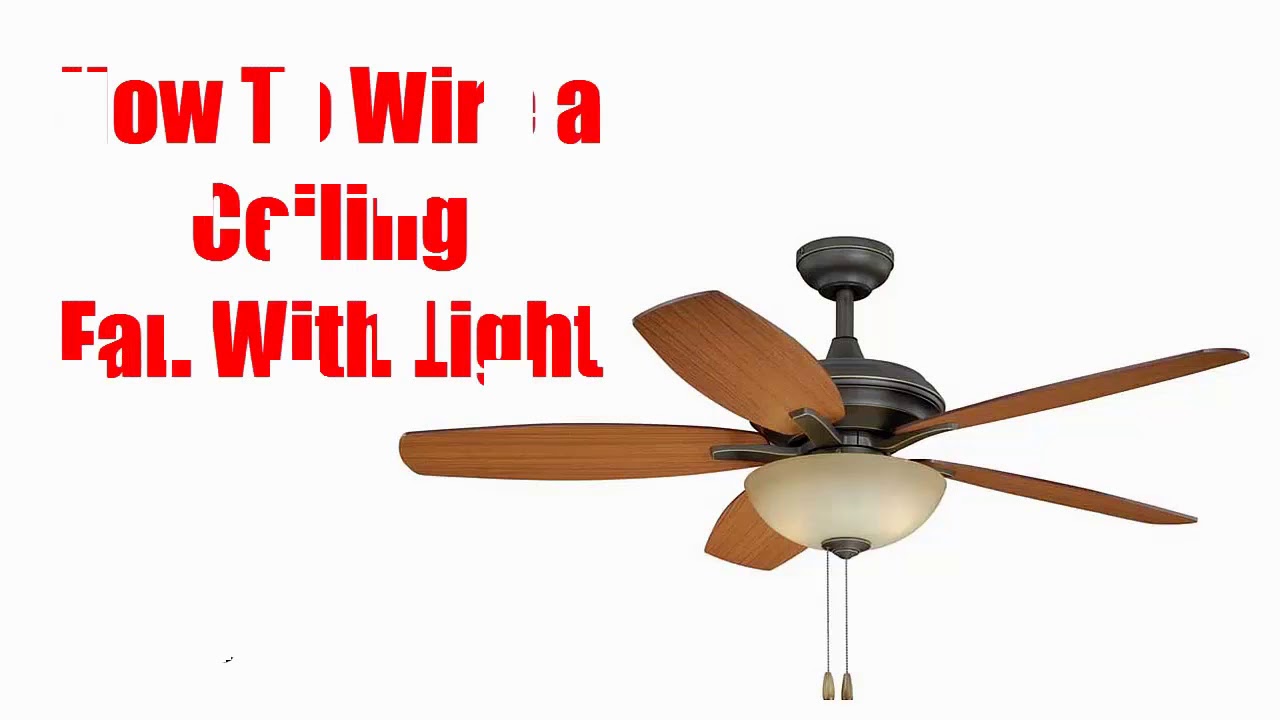 how to wiring cieling fan - YouTube