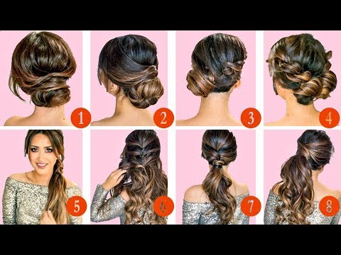 🔴-10-elegant-hairstyles-&-updos-🔴-|-easy-hairstyle-tutorial-for-long-medium-hair