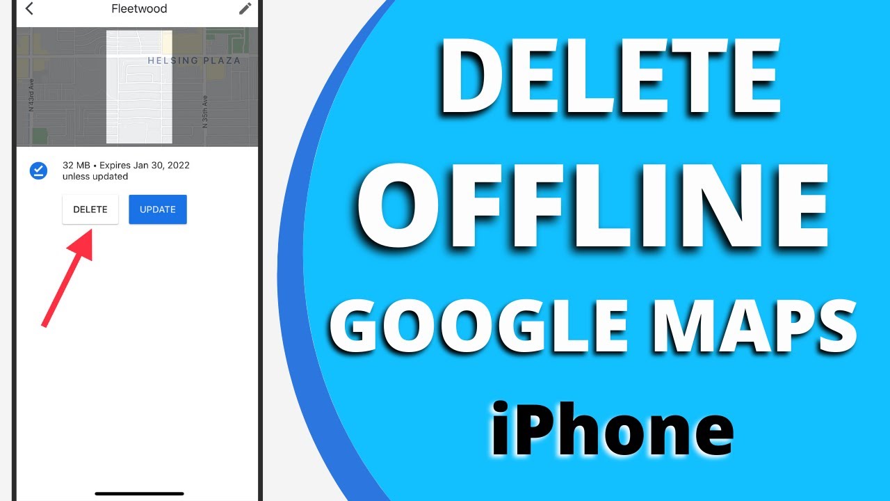 How To Delete Offline Google Maps On IPhone YouTube How To Delete Offline Google Maps On IPhone YouTube