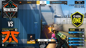 Heretics vs Fnatic - ESL ONE Cologne 2020 - Highlights | CSGO