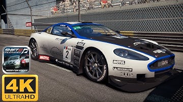 NEED FOR SPEED Shift 2 Monaco ASTON MARTIN DBRS9 GT3 (4K 60fps GTX 1080 TI)