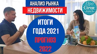 Рынок недвижимости 2022 ➤➤ИТОГИ года 2021 ➤цены и спрос на квартиры ✔Сочи ✔Краснодар 🔵Просочились