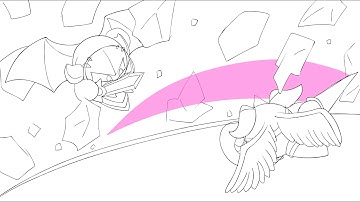 Meta Knight vs Galacta Knight Animation