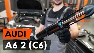 Kuidas vahetada Puhver & Kaitsemüts Amortisaator AUDI A6 (4F2, C6) - online tasuta video