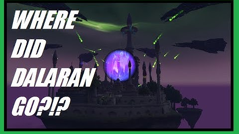 Dalaran Ported to the Broken isles!? World of Warcraft legion Beta
