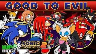 Sonic Adventure 1 & 2 Characters: Good to Evil