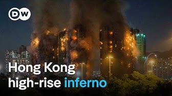 Thumbnail for Hong Kong high-rise fire update: 128 confirmed dead, fire warning systems 'malfunctioning' | DW News
