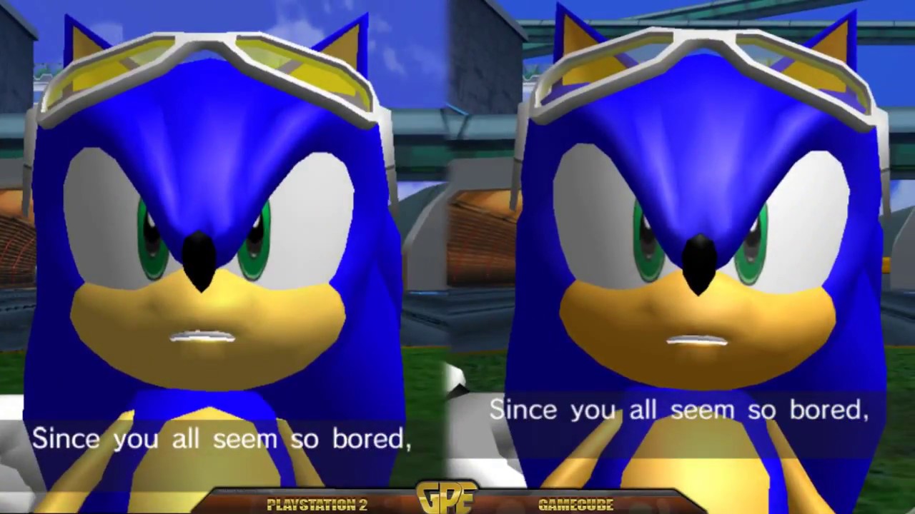 Maratona Sonic: Sonic Riders (Game Cube, PlayStation 2, Xbox, Windows)