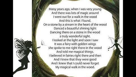Fairies in the Woods (Text) Excel 5 Module 6