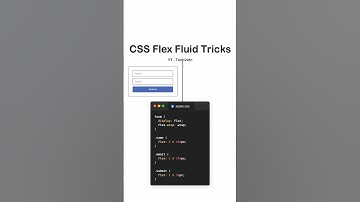 CSS flex fluid tricks for responsive web design.