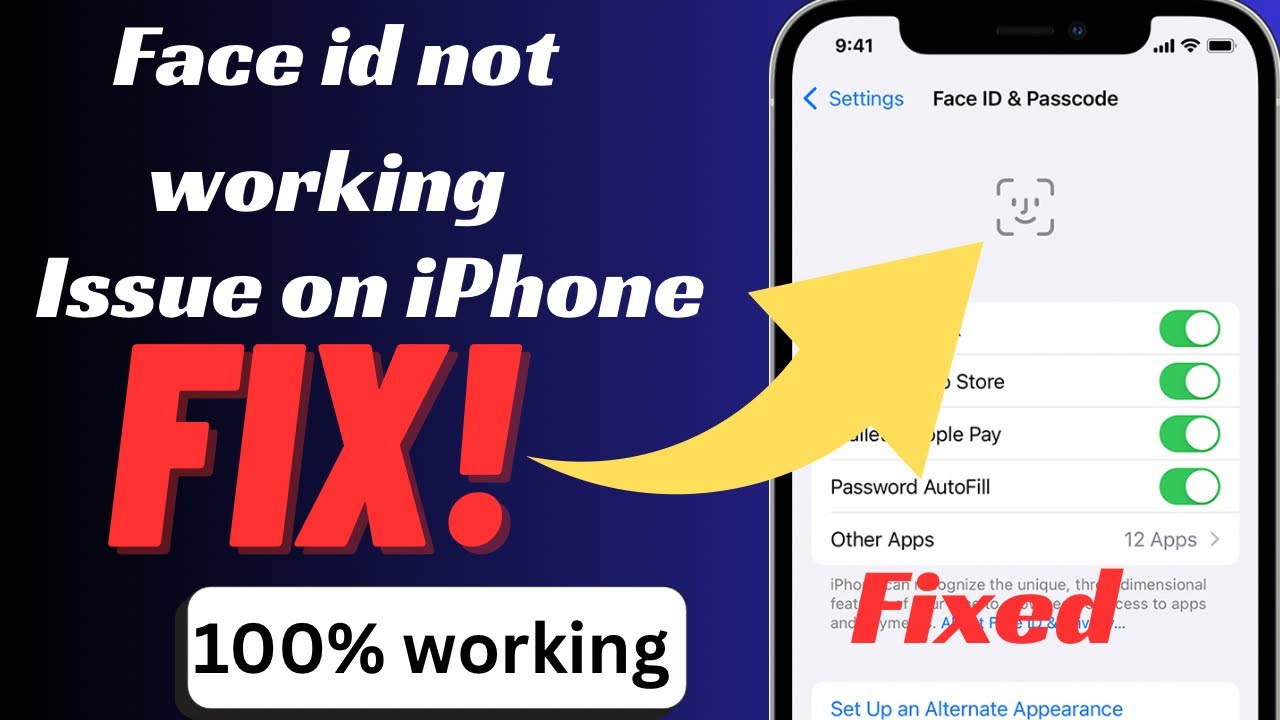 How To Fix Face ID Not Working On IPhone Face Id Not Working Problem how-to-fix-face-id-not-working-on-iphone-face-id-not-working-problem