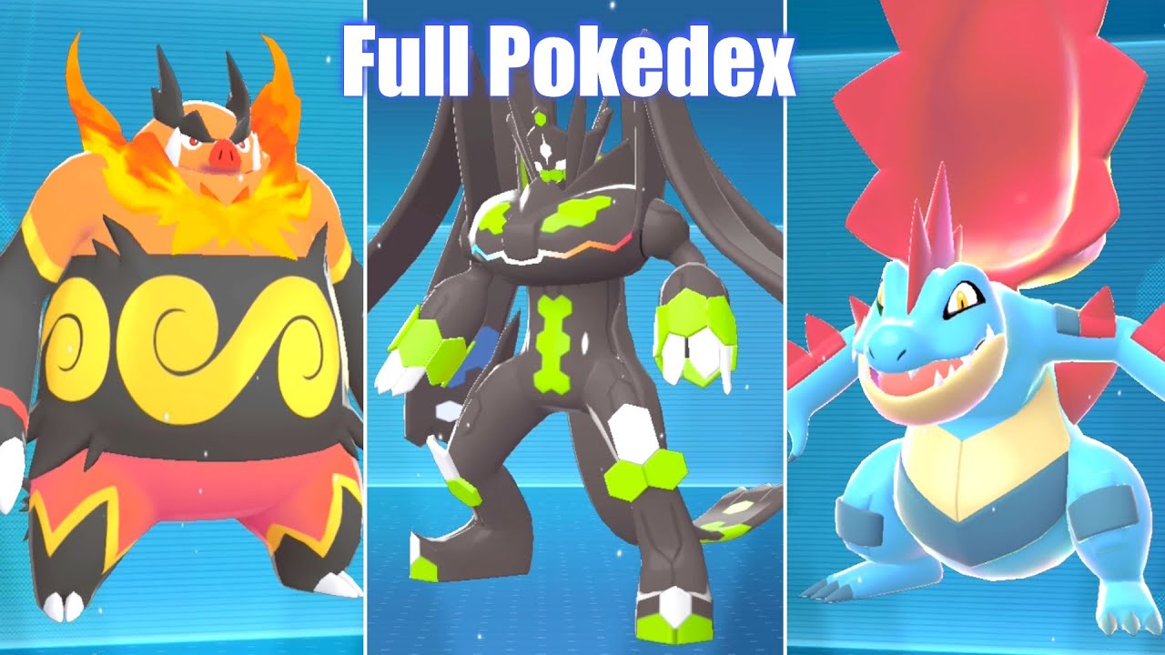 ぽめ⭐︎ Pokemon Legends ZA - Full Pokedex / All Pokemon - YouTube