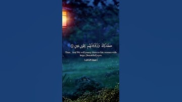 دع الدنيا وإستمع🎧♥️ {إن المتقين في مقام أمين} حالات واتساب قرآن قصير ٢٠٢٢_ تلاوة من سورة الدخان