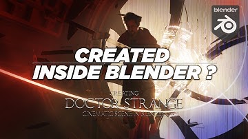 Creating DOCTOR STRANGE Scene with BLENDER 3.2