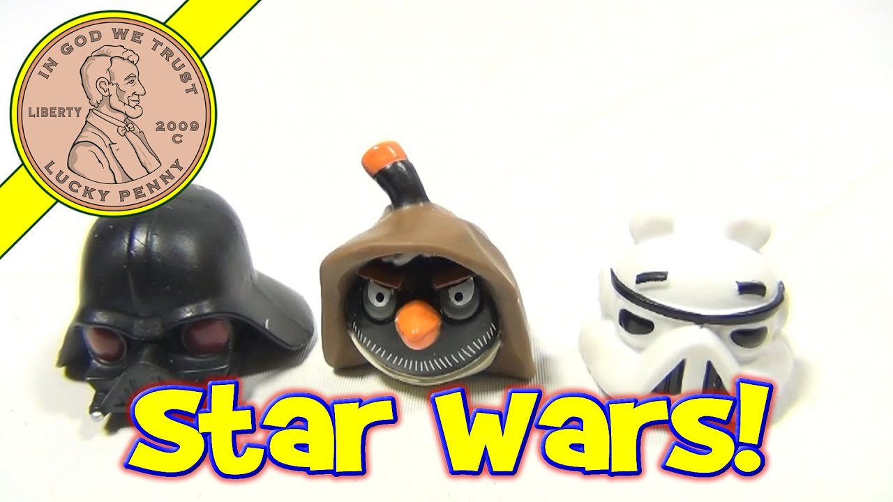 Angry Birds Star Wars Darth Vader's Lightsaber Battle Game Unboxing