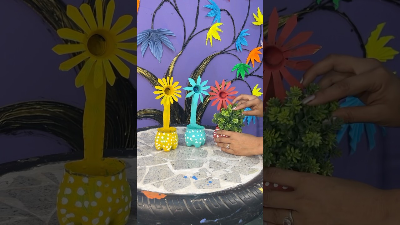 Easy and fun planter DIY 😍 