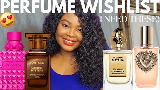 PERFUME WISHLIST 2023 | NEW POPULAR FRAGRANCES I WANT TO ADD TO MY PERFUME COLLECTION
