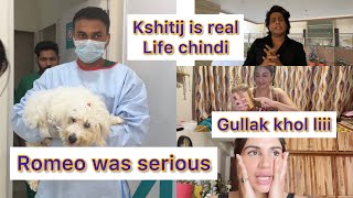 Romeo is back 😃/ kshitij is real life chindiii😂 #vlog #priyankatyagi