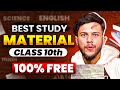 Free study material for class 10 boards exams 20242025  toppers secret study material 