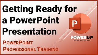 Steps to Giving a PowerPoint Presentation - Masterclass 5/6