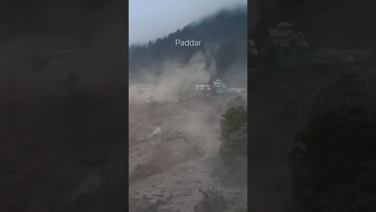 Padder Chashoti Cloudburst Tragedy | Nature’s Fury in Kishtwar 🌧️