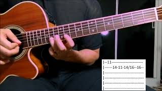 Sweet Child'O Mine Solo do Meio Aula Violão - Guns N'Roses (Tutorial)