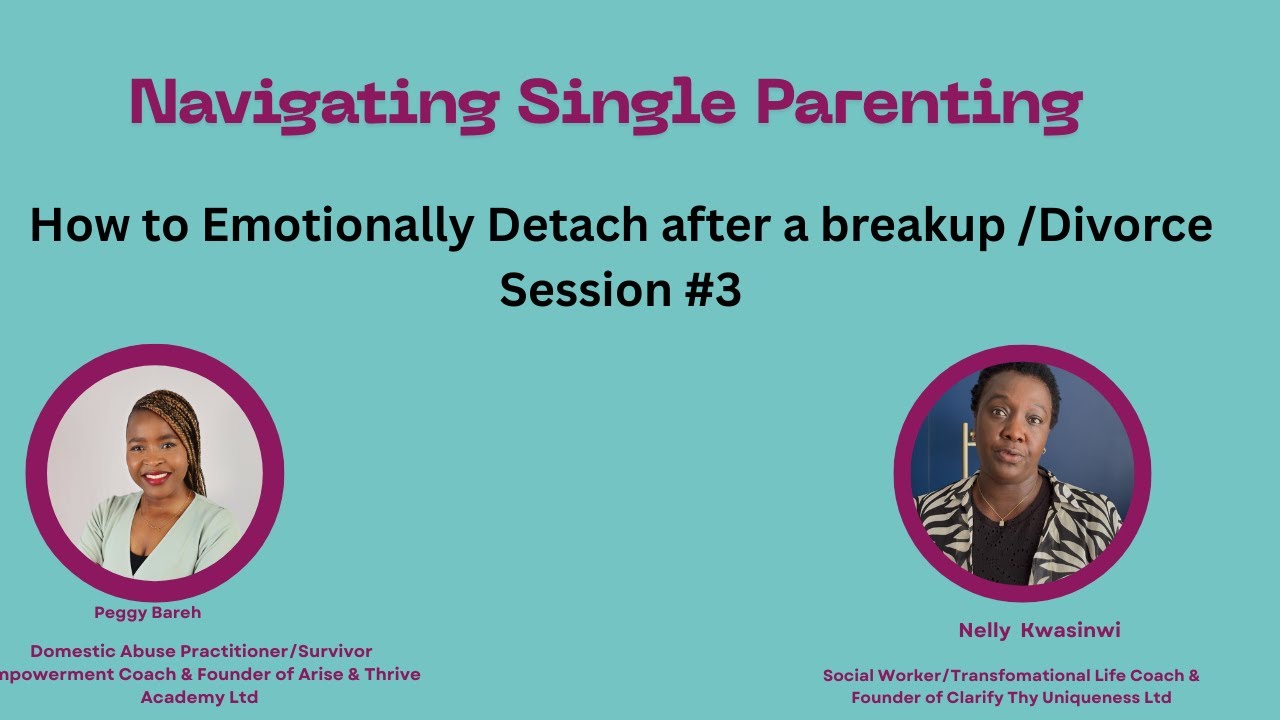 How to emotionally detach after a relationship breakup/divorce - YouTube