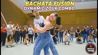MARIUS & ELENA | Bachata Zouk Fusion Demo | 🎵 EN LOS PASILLOS - SONCE x Mayinbito