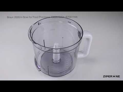 Braun 2000ml Bowl for Food Processor 7322010204 67051144