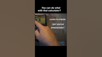 Casio fx-9750GIII #calculator #programmable