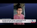 Hispano, ciudadano de EEUU, graba instante en que agentes amenazan a su compañero de trabajo
