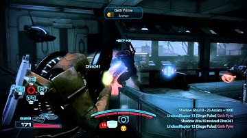 Mass Effect 3, Geth Prime (Juggernaut) Gameplay