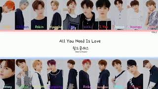 World Klass - All You Need Is Love Color Coded Lyrics Eng-Rom-Han-가사